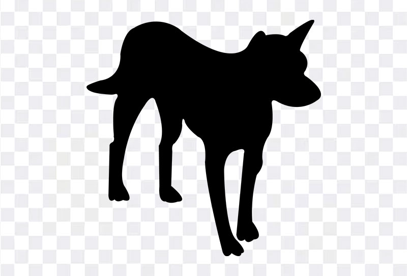 Download Dog Silhouette Vector Clipart Png Image On Transparent Background