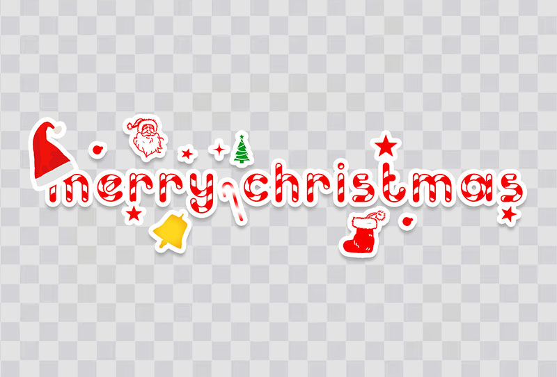 merry-christmas-text-sticker-png-image-on-transparent-background-for-free-download