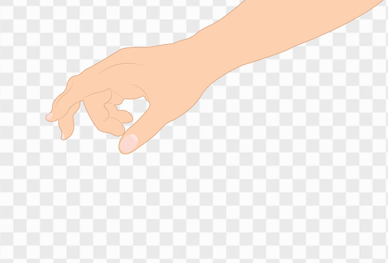 Download Human Hand Grabbing Cartoon Vector Free Png Clipart Image Transparent