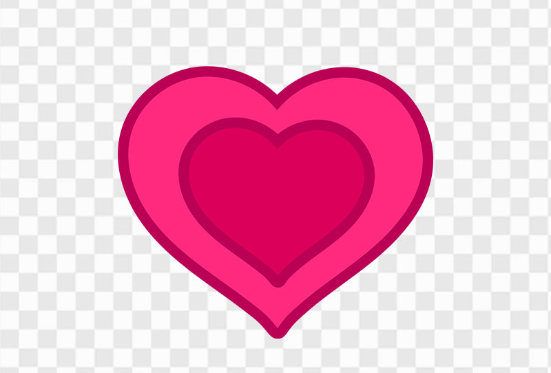 Free Pink Heart Vector Clipart Png Image Transparent For Download