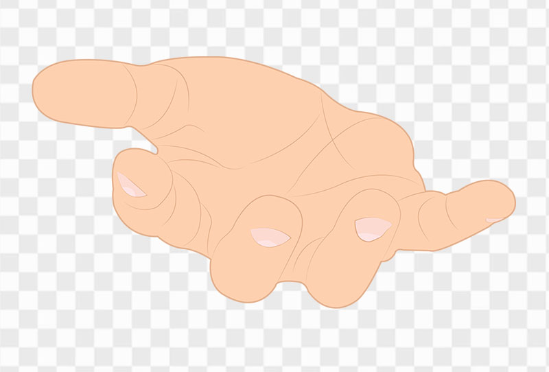 Free Hd Hand Reaching Out Vector Clipart Png Image On Transparent Background For Download