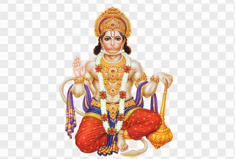 Free Hanuman Ji Png Clipart Image With Transparent Background For Download