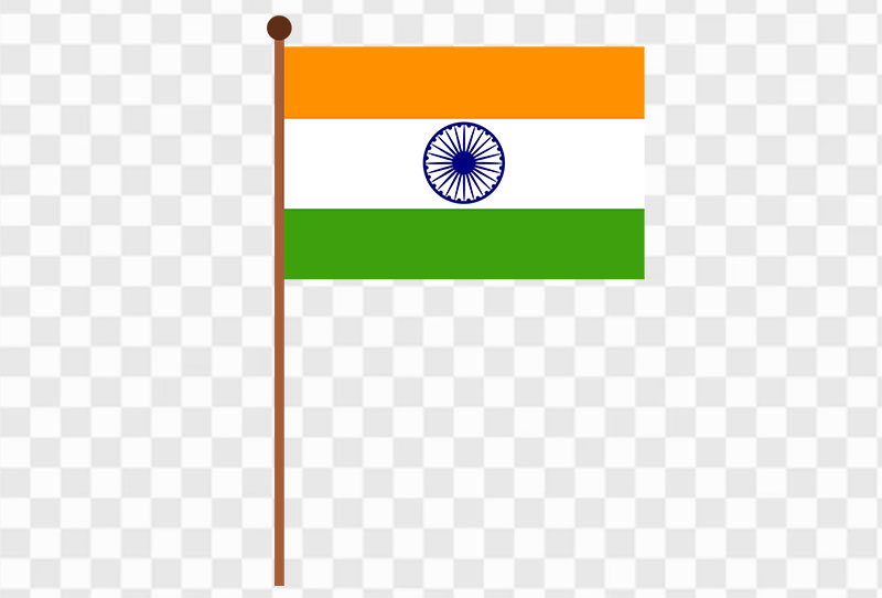 Happy Republic Day | Indian Flag Vector Clipart Png Transparent Image For Free Download