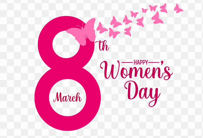 Happy Womens Day Png Transparent Vector Design Image For Free Download