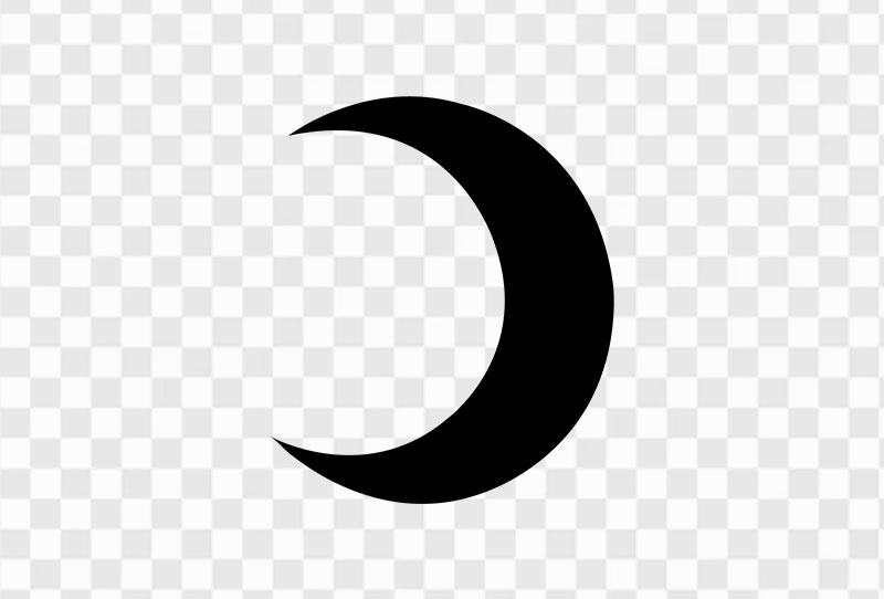 Black Moon Cartoon Vector Png Transparent Image For Free Download