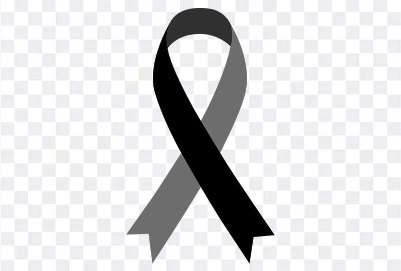 Black Awareness Ribbon Vector Clipart Png Transparent Image Free Download