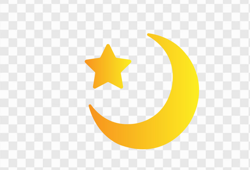Free Yellow Crescent Moon Vector Clipart Png Image Transparent For Free Download