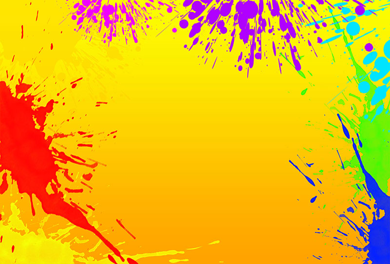 Colour Splash Vector Background For Holi Festival Hd Image Free Download
