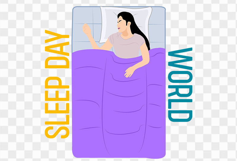 World Sleep Day | Woman Sleeping Vector Clipart Png Transparent Image For Free Download