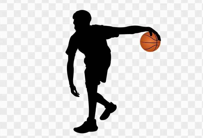 Free Basketball Player Silhouette Vector Png Transparent Image For Download