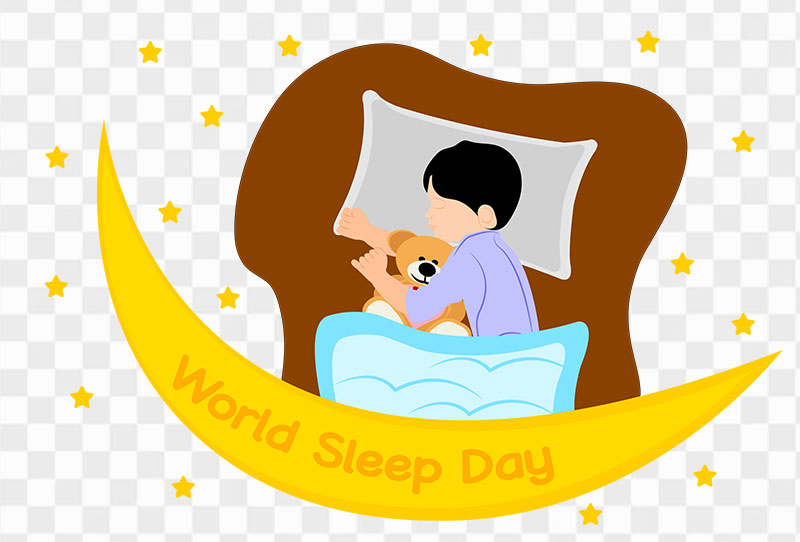 Download World Sleep Day Vector Design Png Transparent Free Image