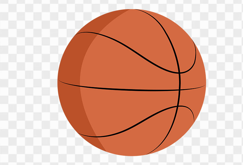 Transparent Brown Basketball Vector Clipart Png Image For Free Download