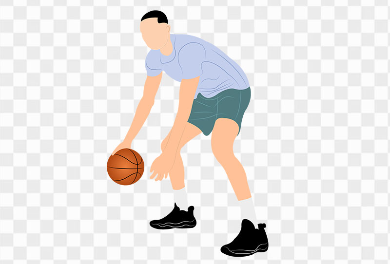 Basketball Player Vector Clipart Hd Png Transparent Image For Free Download