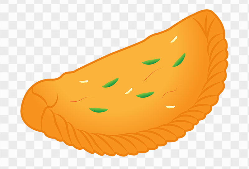 Gujiya Sweet Vector Illustration Png Transparent Image For Free Download