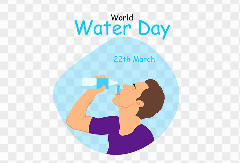 Man Drinking Water Vector Png Transparent Image Free Download
