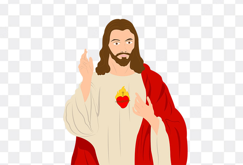 Jesus Christ Vector Clipart Png Transparent Image Free Download