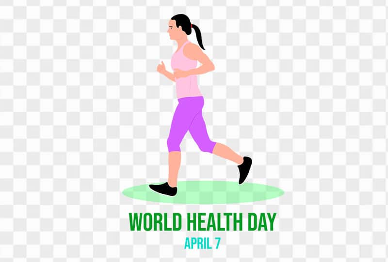 World Health Day | Women Jogging Vector Png Image Transparent Free Download
