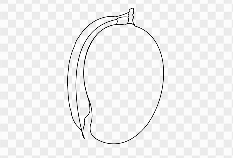 Mango Drawing Line Art Png Transparent Free Image For Download
