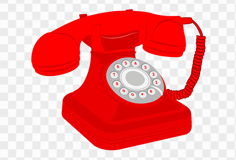 Telephone Vector Png Clipart Transparent Image For Free Download