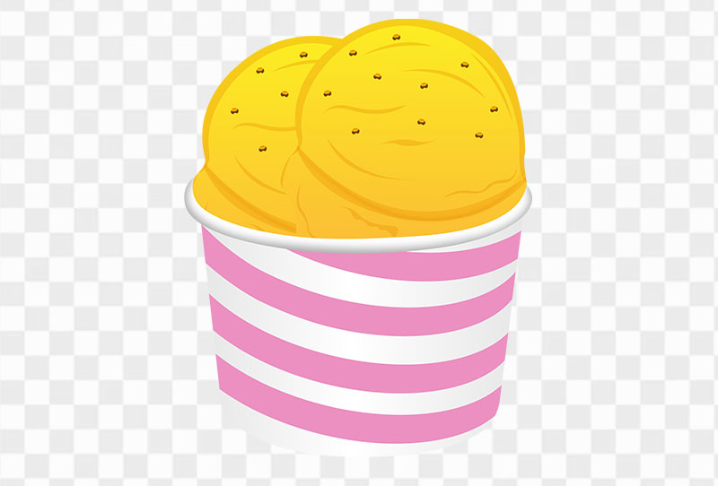 Free Ice Cream On A Paper Cup Vector Clipart Png Transparent Image For Download