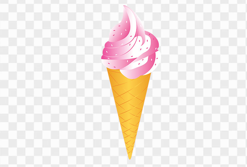 Strawberry Ice Cream Png Transparent Image Image For Free Download